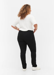 Slim fit Emily jeans met normale taille, Black, Model