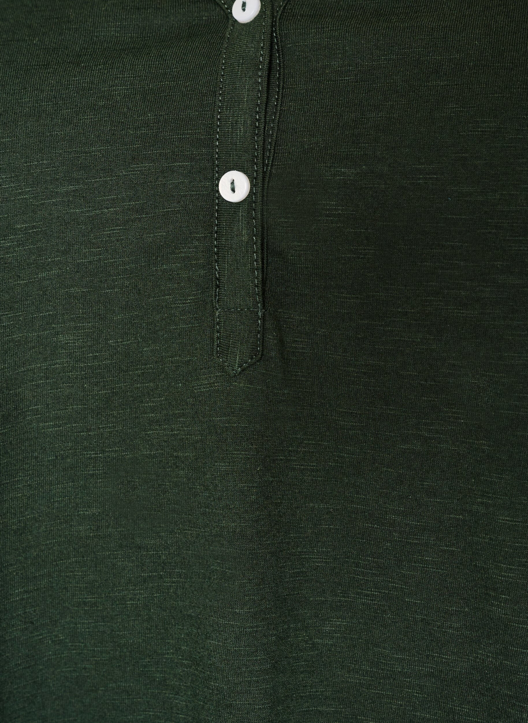 ZizziT-shirt met knoopdetail, Groen, Packshot image number 2