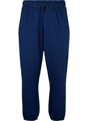 Pantalon de survêtement avec poches, Medieval Blue, Packshot image number 0