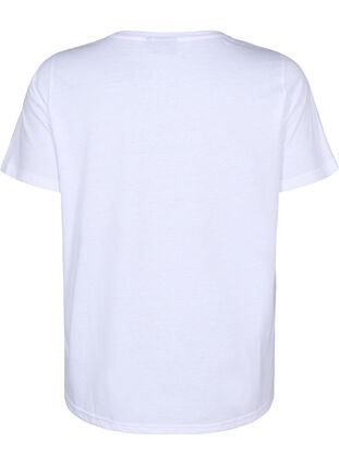 FLASH – T-shirt imprimé, Bright White Love, Packshot image number 1