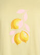 T-shirt met print, Geel, Packshot image number 2