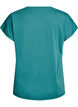 T-shirt de sport couleur unie, Bleu p&eacute;trole, Packshot image number 1
