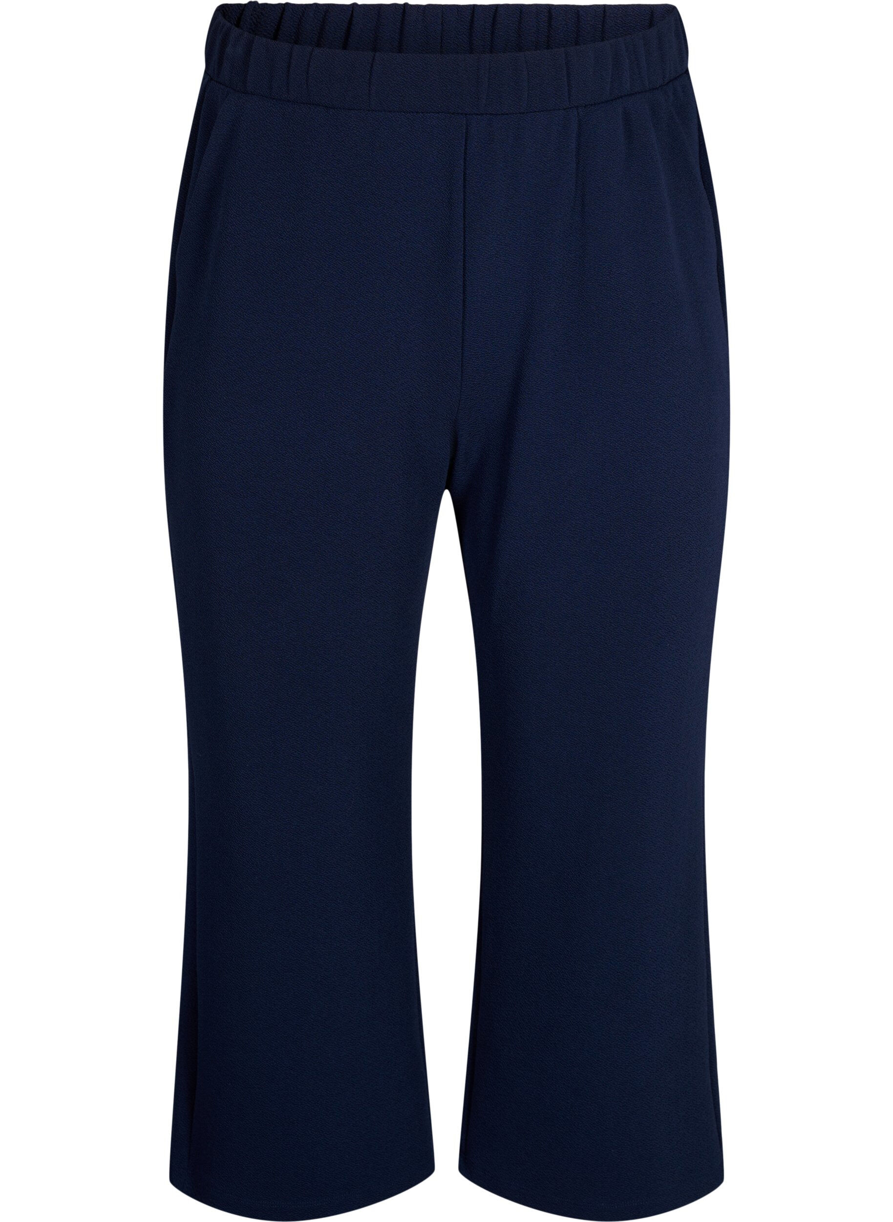 ZizziLosse broek met 7/8 lengte, Blauw, Packshot image number 0