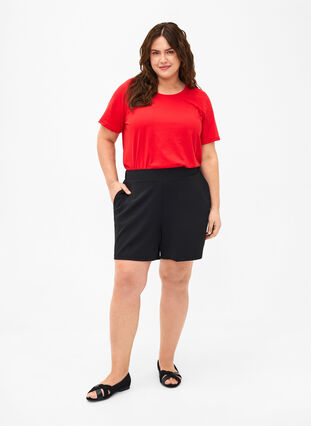 FLASH - T-shirt à col rond, High Risk Red, Model image number 2