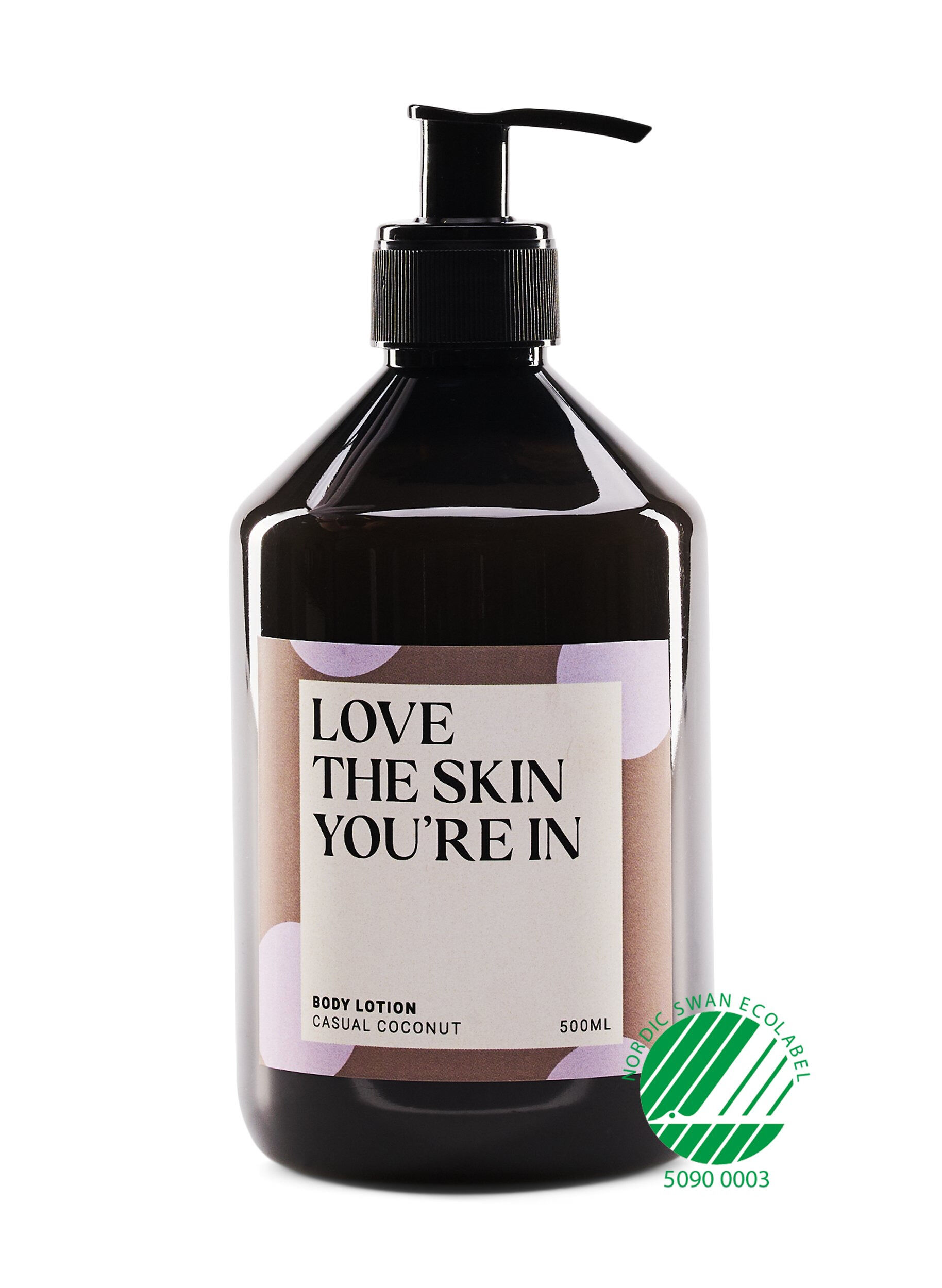 Zizzi Nordic Swan Ecolabel Lotion pour le corps - Nordic Spa 500 ml, Casual Coconut Dots, Packshot image number 0