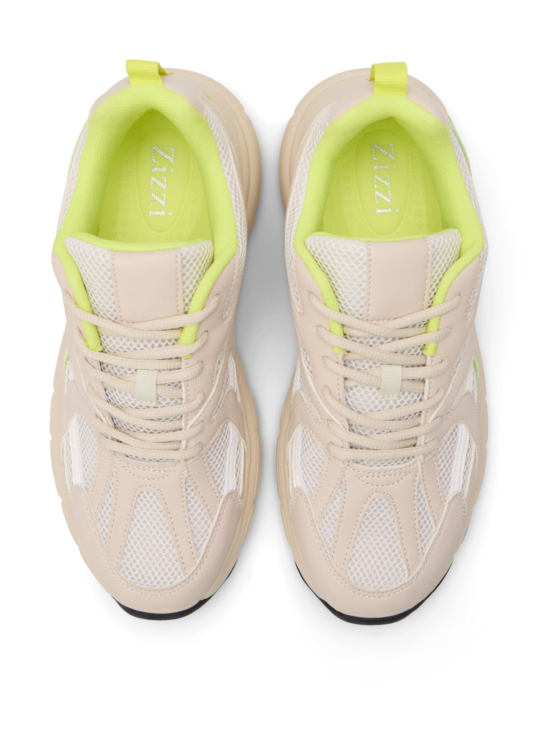 ZizziWide fit sneakers, Tapioca, Packshot image number 2