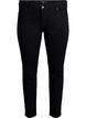 Slim-fit Emily jeans met normale taille, Zwart, Packshot image number 0