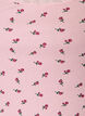 Top avec imprim&eacute; et bord en dentelle, Rose poudr&eacute;e, Packshot image number 2
