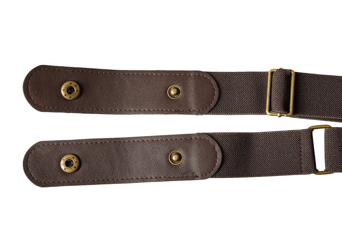 Stretch belt, Marron, Packshot image number 1