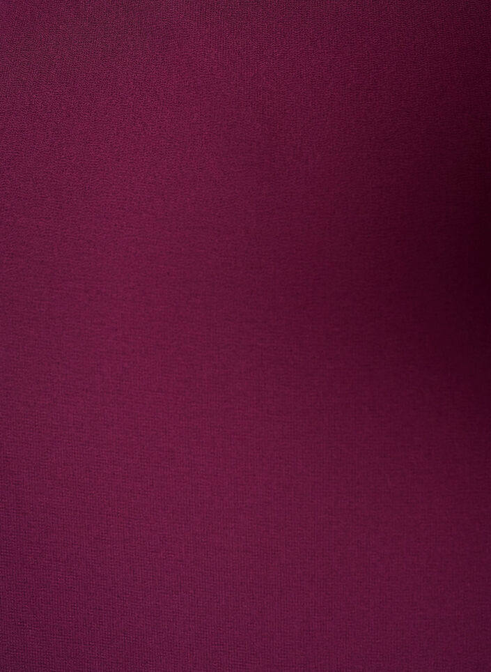 Blouse en mousseline avec effet ballon, Violet, Packshot image number 2