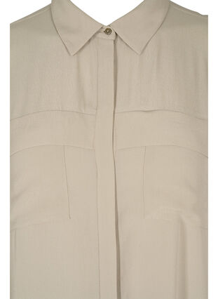 Robe chemise à manches courtes en viscose, Laurel Oak, Packshot image number 2