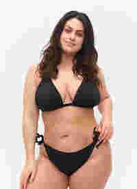 Bas de bikini avec cordons de serrage, Black, Model