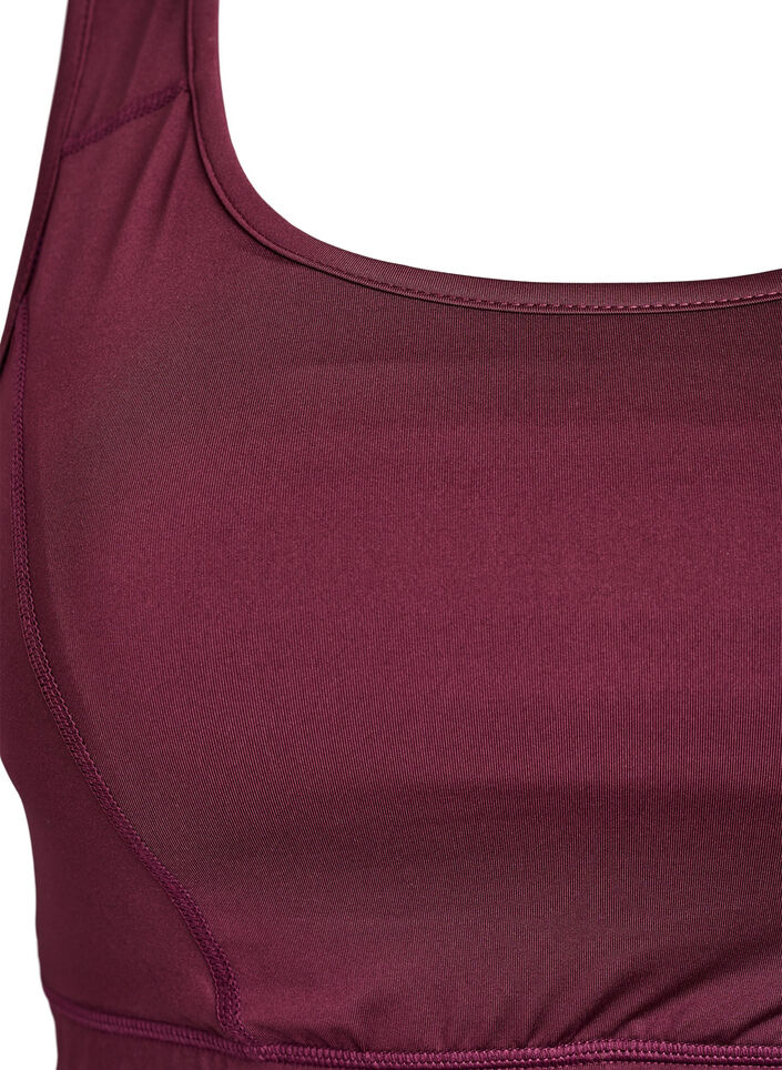 Sport-bh met racerback, Rood, Packshot image number 2