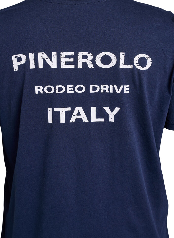 FLASH - T-shirt imprim&eacute;, Bleu, Packshot image number 3