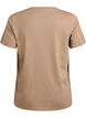 T-shirt met decoratieve details, Beige, Packshot image number 1