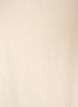 Blouse en viscose avec col en V et ourlet arrondi, Beige, Packshot image number 2