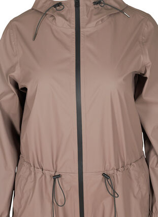 Combinaison de pluie avec capuche et poches, Iron, Packshot image number 2