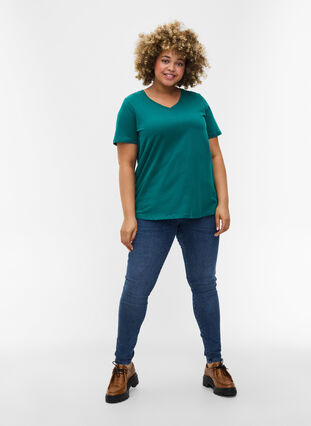 T-shirt basique, Teal Green, Model image number 2