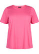 FLASH - T-shirt met ronde hals, Hot Pink, Packshot image number 0