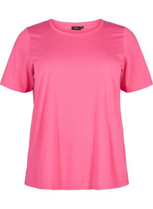 FLASH - T-shirt à col rond, Hot Pink, Packshot image number 0