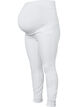 Jegging de grossesse en coton, White, Packshot image number 0