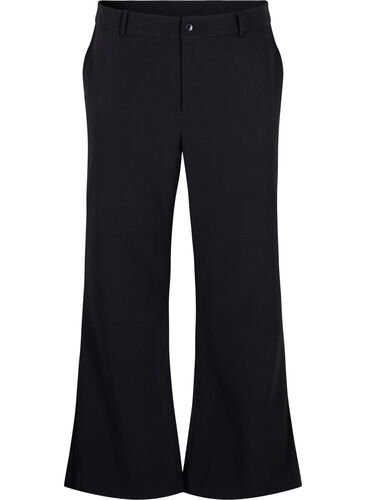Pantalon bootcut, Black, Packshot image number 0