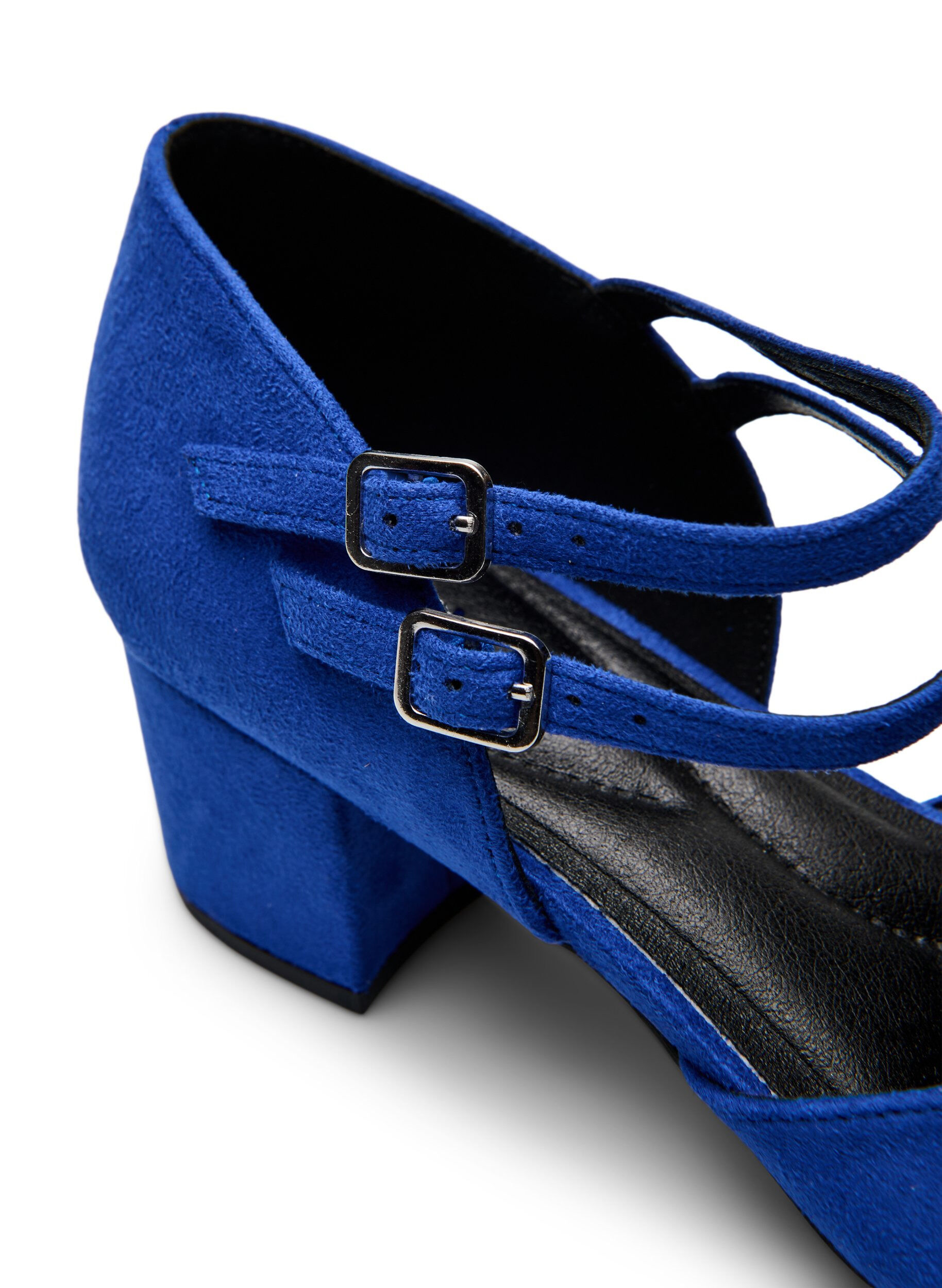 ZizziWide fit - Pumps met dubbele banden, Blauw, Packshot image number 3