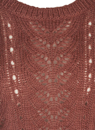 Gebreide blouse met vrouwelijk patroon, Wild Ginger, Packshot image number 2
