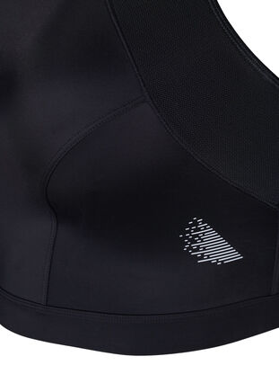 CORE, SUPER HIGH, SPORTS BRA - Brassière de sport avec bretelles réglables, Black, Model image number 3