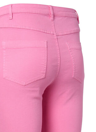 Super slim fit Amy jeans met hoge taille, Rosebloom, Packshot image number 3