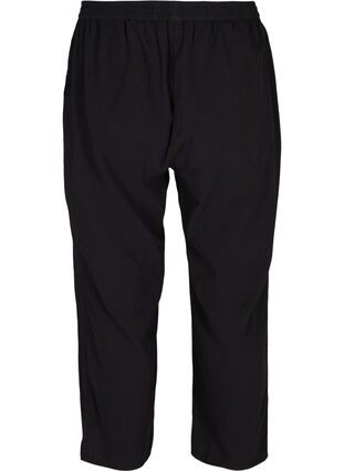 Pantalon court en coton, Black, Packshot image number 1