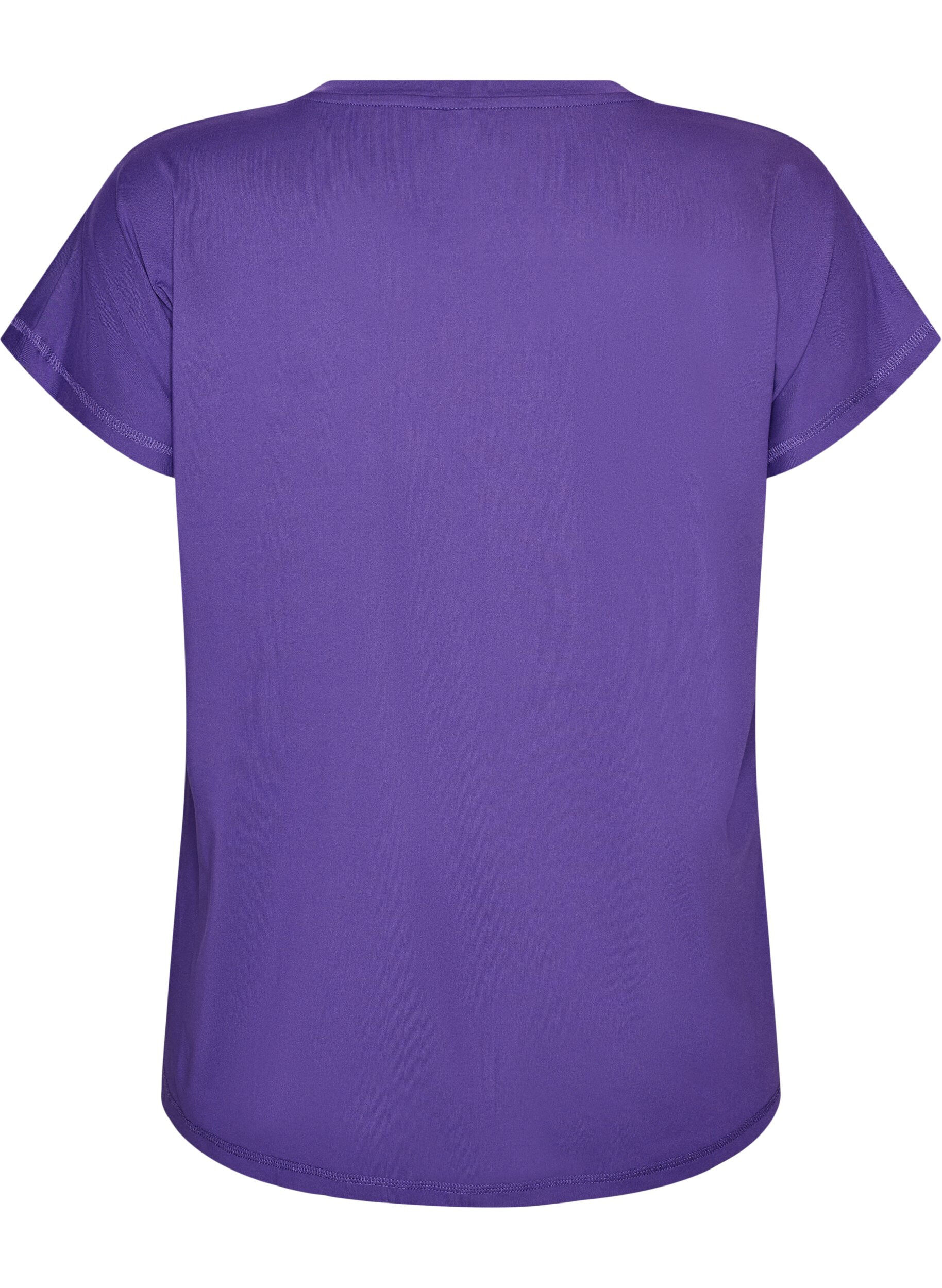 ZizziT-shirt de sport couleur unie, Violet, Packshot image number 1