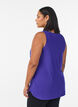 Sports top with V-neck, Violet, Model image number 2