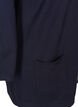 Long cardigan tricot&eacute; dans un m&eacute;lange de viscose, Bleu, Packshot image number 3