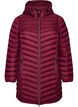 Veste l&eacute;g&egrave;re avec des poches et une capuche d&eacute;tachable, Bordeaux, Packshot image number 0