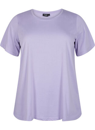 FLASH - T-shirt à col rond, Lavender, Packshot image number 0