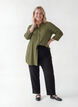 Tunique avec manches 3/4, Vert, Model image number 1