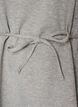 Blouse avec lien &agrave; nouer et manches bouffantes, Gris, Packshot image number 2