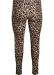 Viscose leggings met luipaardprint, Bruin, Packshot image number 1