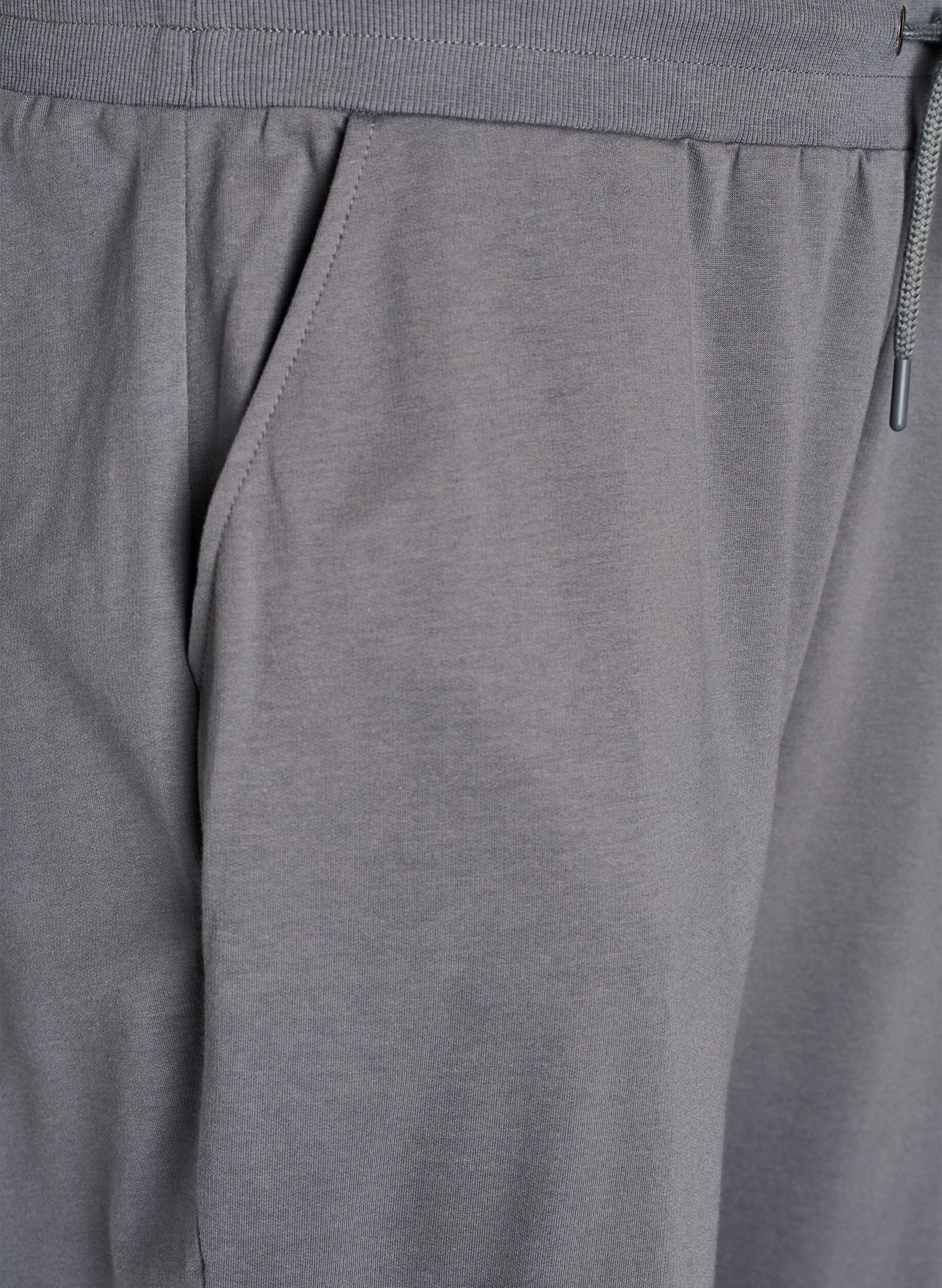 ZizziPantalon de surv&ecirc;tement ample avec poches, Gris, Packshot image number 2