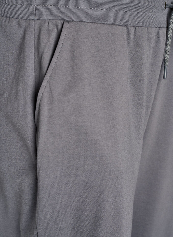 Pantalon de surv&ecirc;tement ample avec poches, Gris, Packshot image number 2