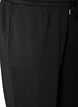 Sweatpants met hoge taille en trekkoord, Zwart, Packshot image number 2
