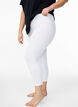 Leggings basiques longueur 3/4 en viscose, Blanc, Model image number 0