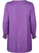 Viscose tuniek met Ton sur Ton patroon, Lavender Violet, Packshot image number 1