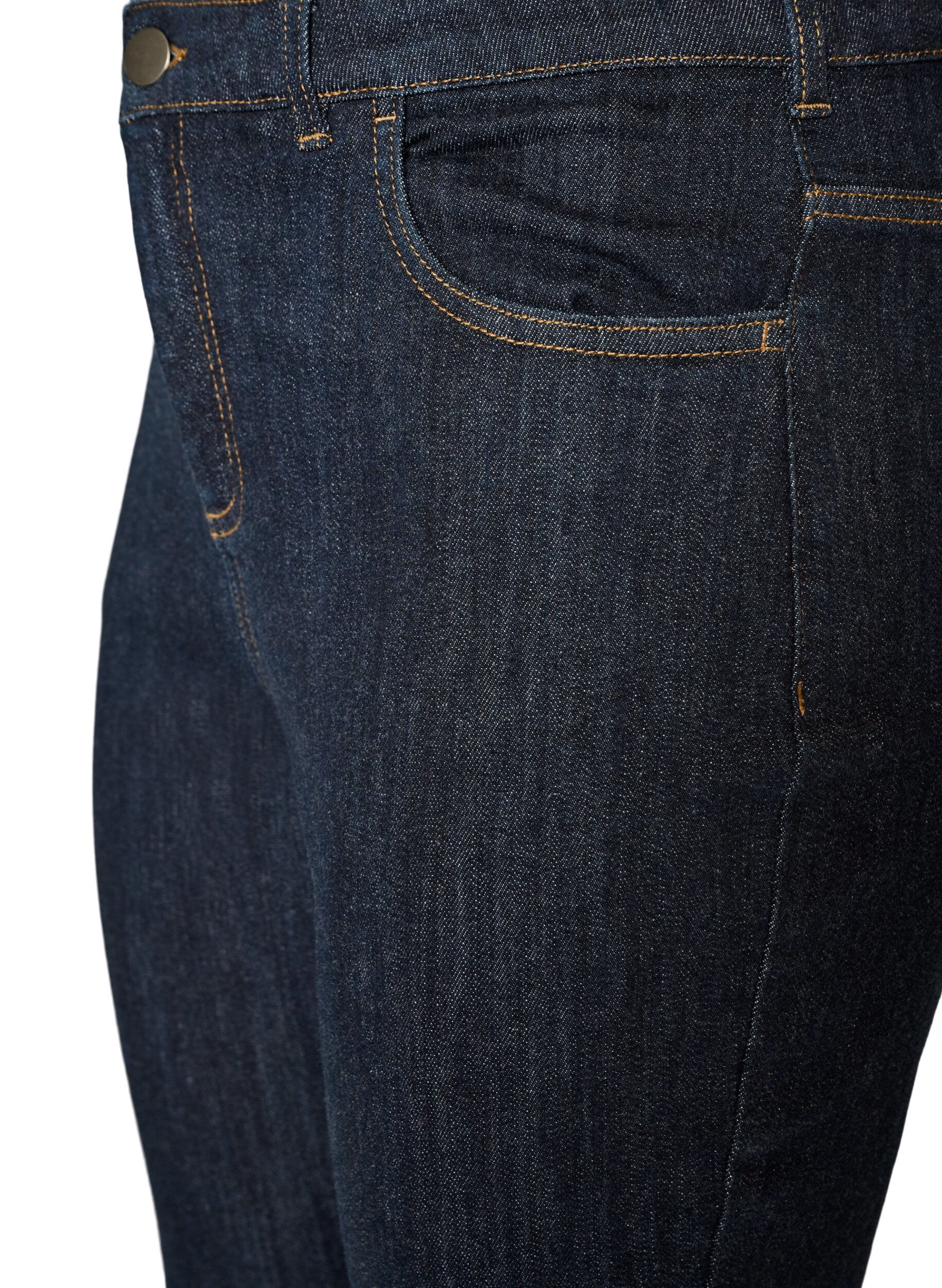 ZizziEllen bootcut jeans met hoge taille, Blauw, Packshot image number 2
