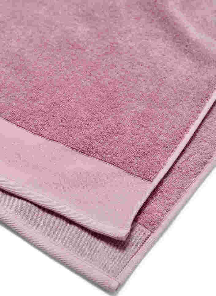 Handdoek van katoenen badstof, Deauville Mauve, Packshot image number 3