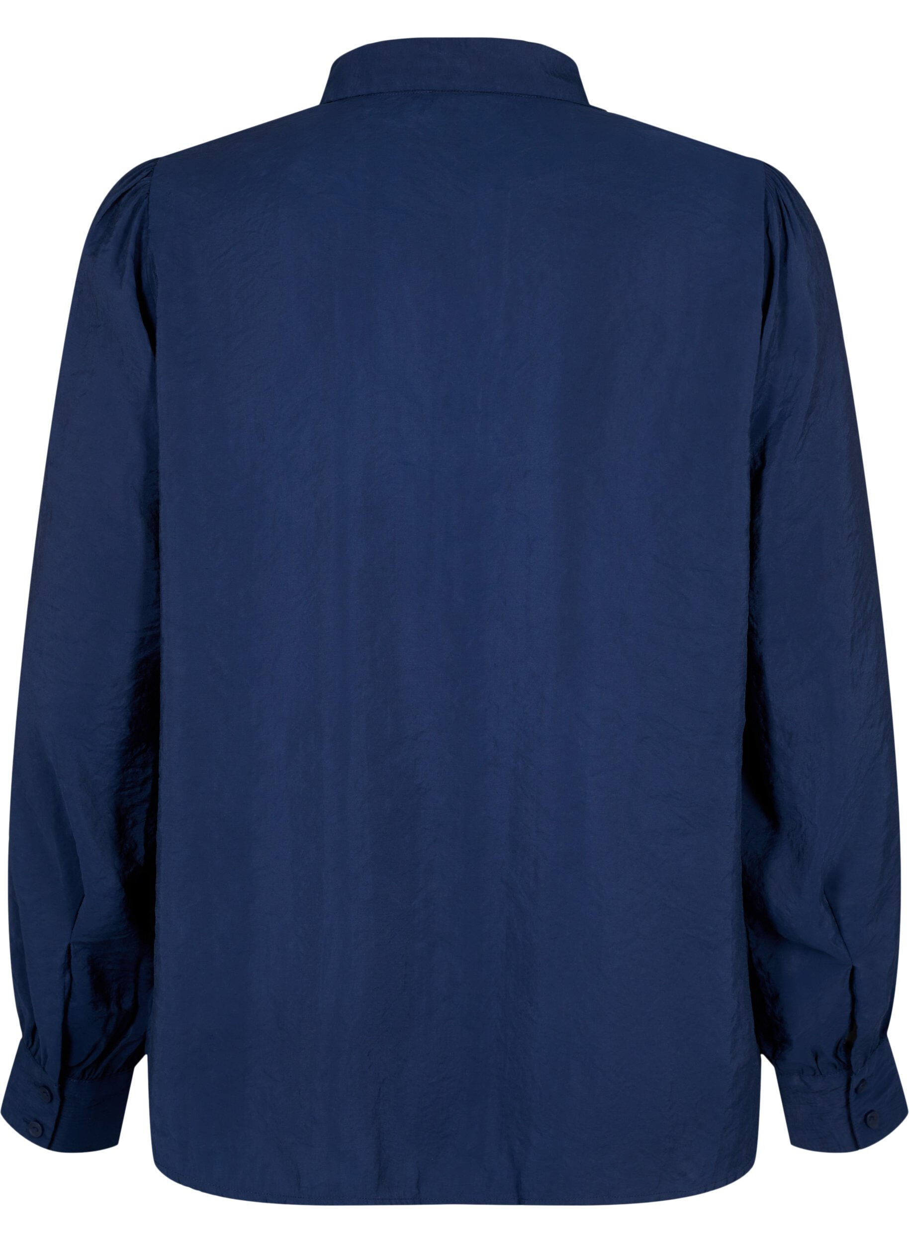ZizziShirt met lange mouwen van Tencel &trade; Modal, Navy Blazer, Packshot image number 1