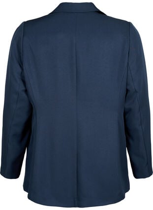 FLASH - Eenvoudige blazer met knoop, Navy Blazer, Packshot image number 1