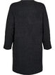 Robe en tricot avec des fentes, Dark Grey Melange, Packshot image number 1
