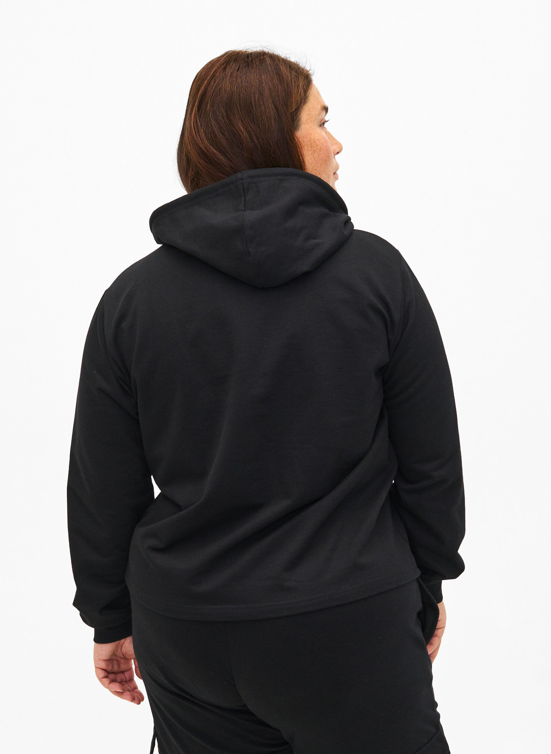 ZizziSweat hoodie, Black, Model image number 1